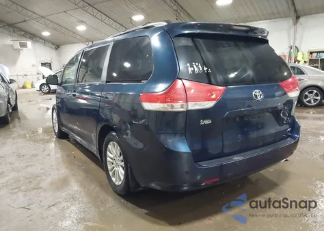 2012 Toyota Sienna Xle/Limited из США, поврежденный, VIN 5TDYK3DC3CS263331